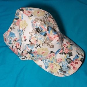 Floral Ball Cap Hat